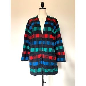 Normcore Colorful Cotton Cardigan